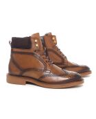 Boots Nisti en cuir marron