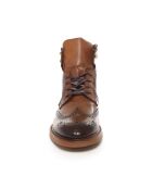 Boots Nisti en cuir marron