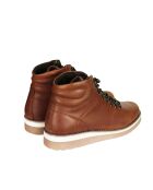 Bruine leren tankerlaarzen