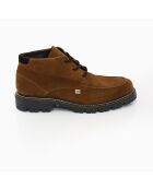 Botas de gamuza marrón Sopi