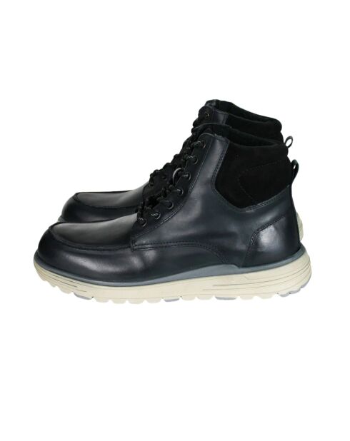 Hubert zwarte leren laarzen