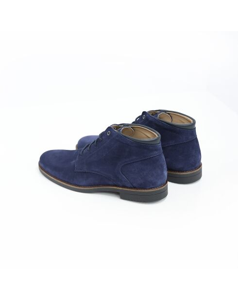 Boots Samuk en daim bleues