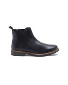 Boots Chelsea Vipame en cuir noires