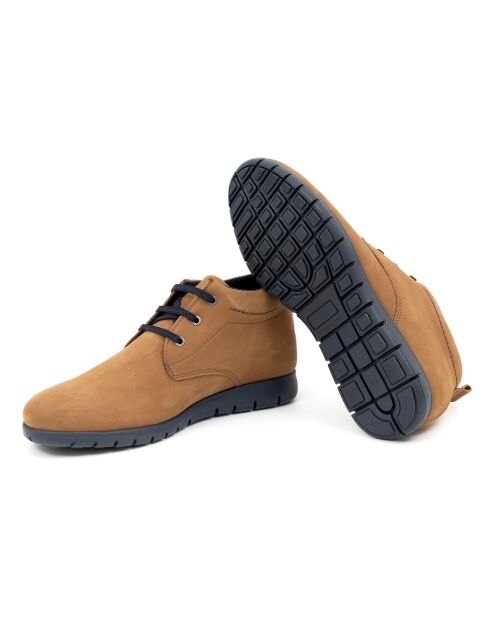 Stivali Pansi in pelle marrone