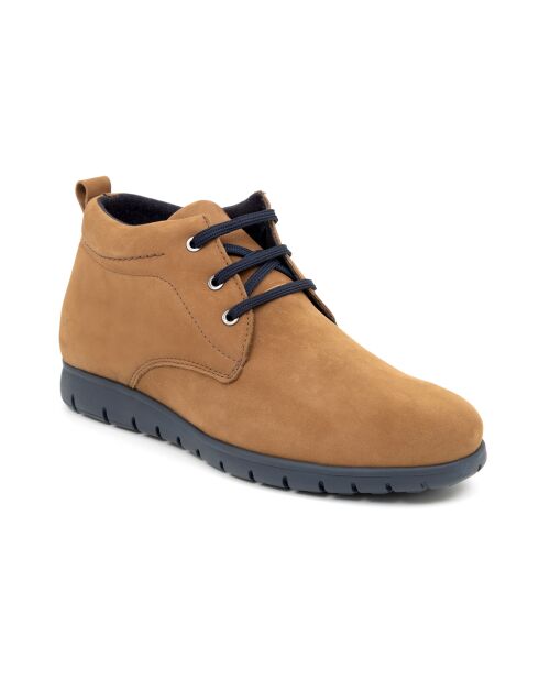 Stivali Pansi in pelle marrone