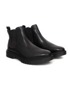 Boots Bernal Chelsea en cuir noires