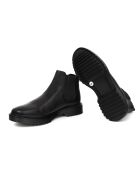 Boots Bernal Chelsea en cuir noires
