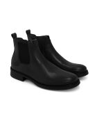 Boots Chelsea Mofor en cuir noires