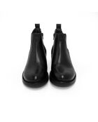 Boots Chelsea Mofor en cuir noires