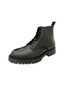 Lamir zwarte leren laarzen