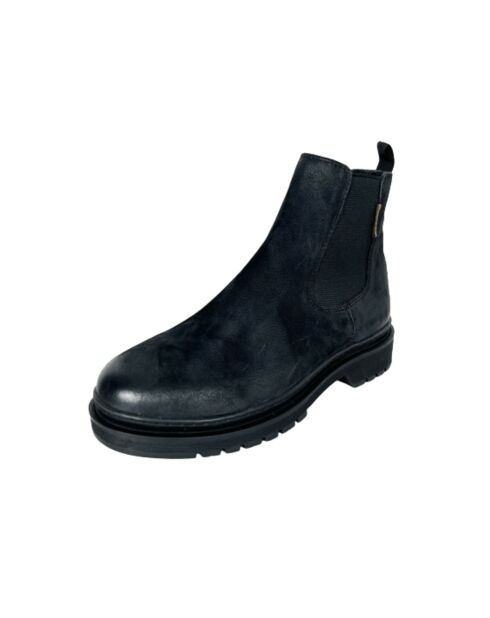 Boots Vilmar en cuir noires