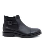 Boots Brisel Chelsea en cuir noires