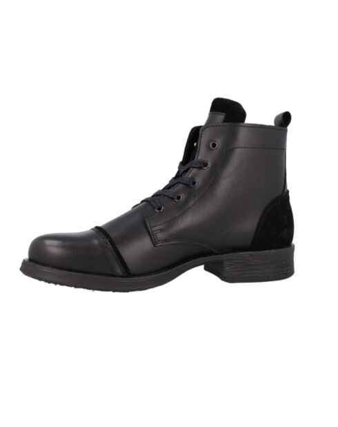 Boots Corvia en cuir noires