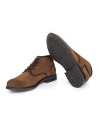 Boots Simara en daim marron