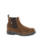 Bottines Chelsea Sonip en daim marron