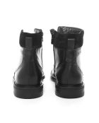 Schwarze Lederstiefel Nistal