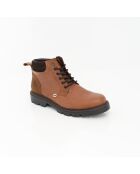Boots Chelsea Somal en daim marron