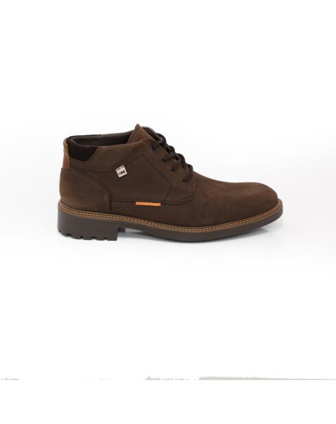 Boots Matiz en cuir marron