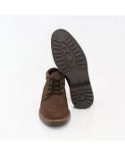 Boots Matiz en cuir marron