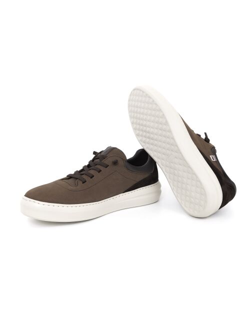 Bruine leren sneakers van Nitovi