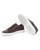 Braune Ledersneaker Milbet