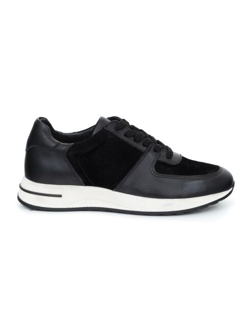 Scarpe sportive Verina in pelle nera