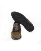 Zapatillas Catanor de piel verde