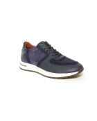 Sportschuhe Uliven aus marineblauem Leder