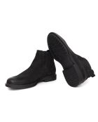 Fluren Chelsea zwarte leren laarzen