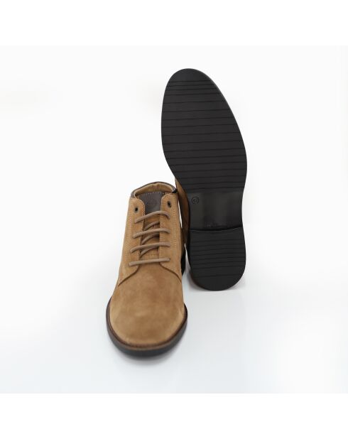 Botas Samuk de gamuza marrón