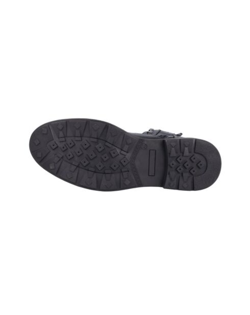 Stivali Tudel in pelle nera