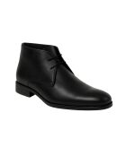 Parumen zwarte leren laarzen