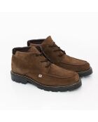 Boots Sopi en daim camel