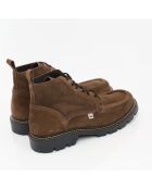 Braune Wildlederstiefel Lentor