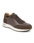 Zapatillas deportivas Verina de piel marrón