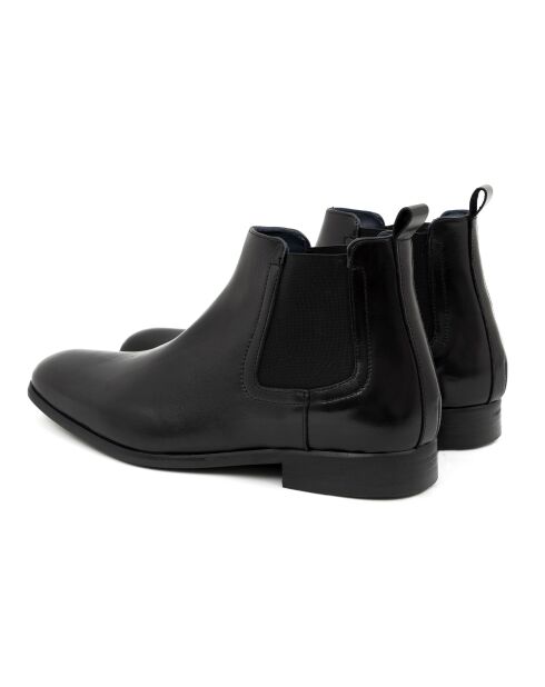Prusia Chelsea-Stiefel aus schwarzem Leder