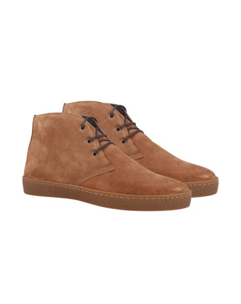 Boots Suno en cuir marron