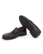 Mocassins Befago en cuir bordeaux