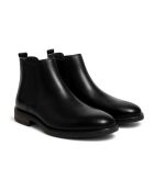 Valner Chelsea-Stiefel aus Leder in Schwarz