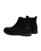 Valner Chelsea-Stiefel aus Leder in Schwarz