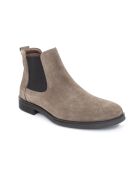 Bottines Chelsea Seluri en daim beiges