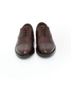 Oxford de piel marrón Misane