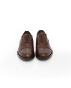 Oxford de piel marrón Misane