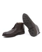 Boots Fatibu en cuir marron