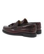 Mocassins Penira en cuir bordeaux