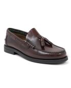 Mocassins Penira en cuir bordeaux