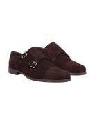 Monks Solver en cuir marron