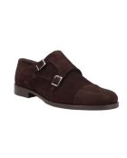 Monks Solver en cuir marron