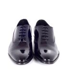 Oxford Panoli aus schwarzem Leder