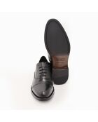 Coresa Oxford aus schwarzem Leder